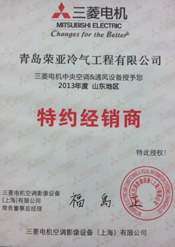 2013年特約經(jīng)銷